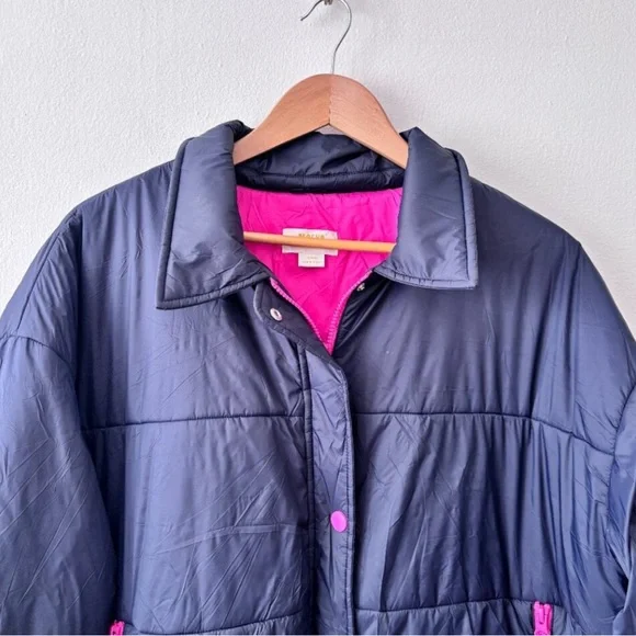 Anthropologie Maeve Puffer Shirt Jacket - Picture 7 of 8